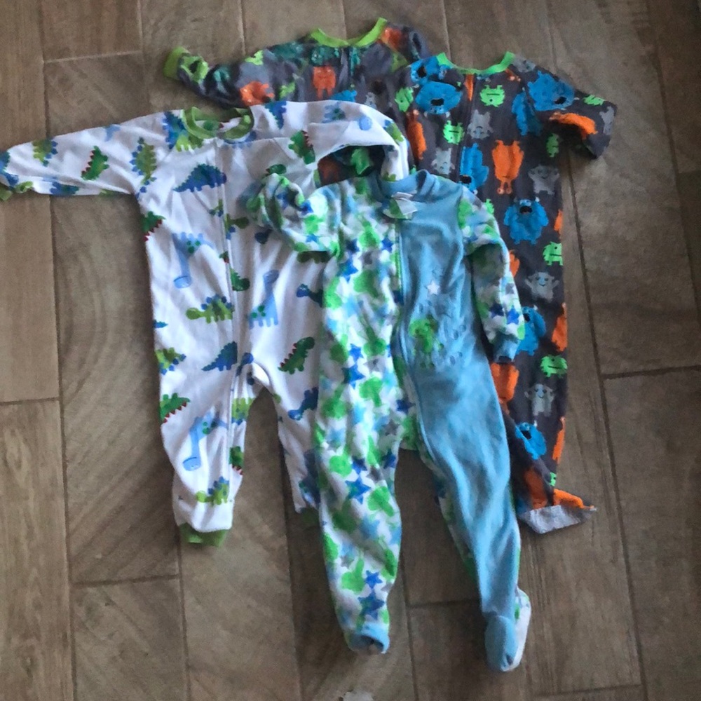 Toddler boy pajama bundle 3 T3 1 T2